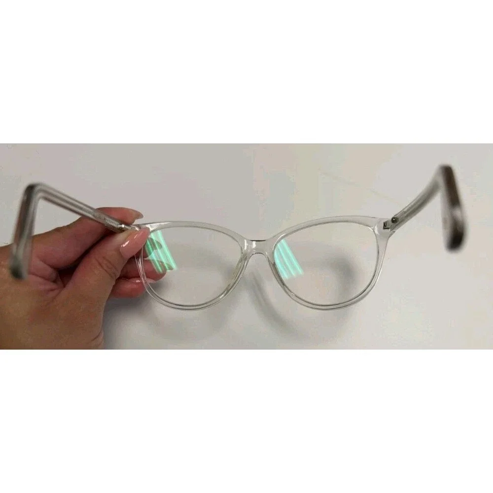 Eyebuydirect Hepburn Clear Cat Eye Eyeglasses M 55-16-140 Glasses No Prescriptio
